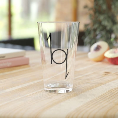 BQ BLACK Logo Pint Glass