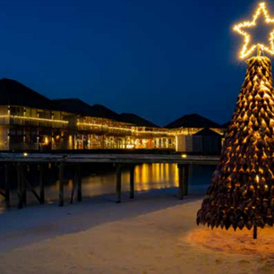 Стильное новогоднее празднование от курорта Six Senses Laamu на Мальдивах