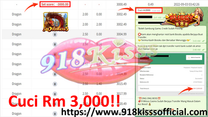 Pussy888 Sedang Bayar Member Dapat Cuci Rm 3,000 ! Game "5 Dragon" !! Cepat Pm Kami Dapat ID Ong2 !!