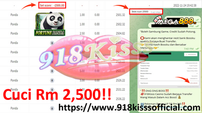 Mega888 Sedang Bayar Member Dapat Cuci Rm 2,500 ! Game "Panda" !! Cepat Pm Kami Dapat ID Ong2 !!