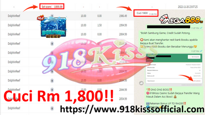 Mega888 Sedang Bayar Member Dapat Cuci Rm 1,800 ! Game "DolphinReef" !! Cepat Pm Kami Dapat ID Ong2