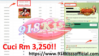 Pussy888 Sedang Bayar Member Dapat Cuci Rm 3,250 ! Game "Golden Slut" !! Cepat Pm Kami Dapat ID Ong2