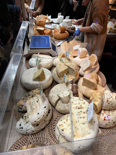 Budapest - Local Market - Cheese vendor