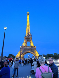 Eifel Tower at night - Paris, France