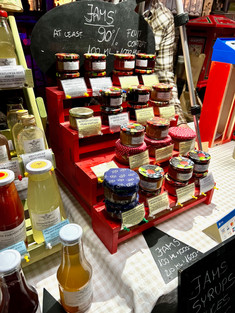 Budapest - Local market - Jam vendor