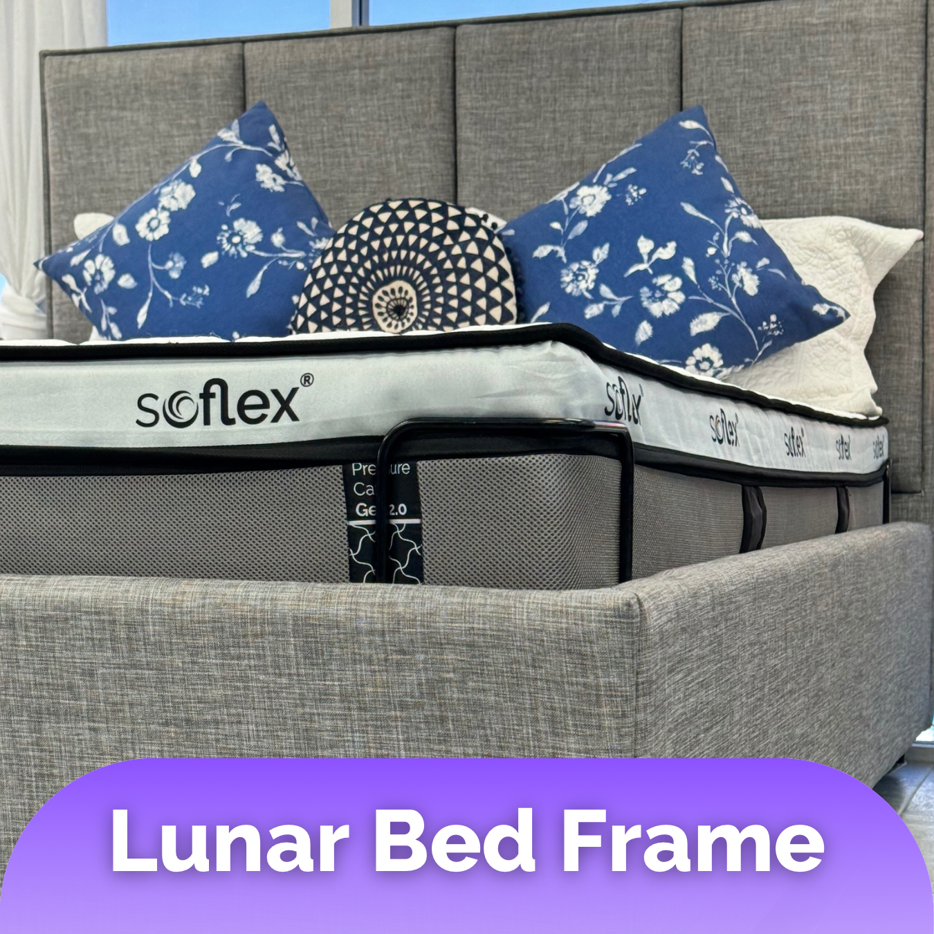 Lunar Bed Frame & Headboard
