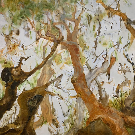 Nature's Struggle, 100cm x 100cm, $2000.jpeg