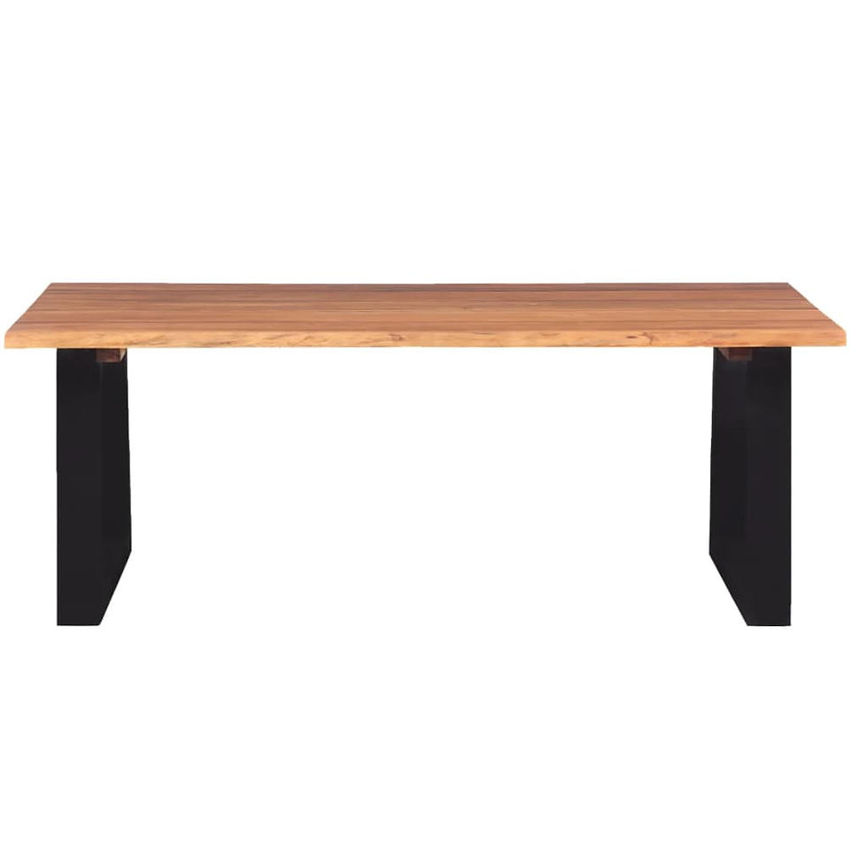 Thumbnail: Acacia Wood Coffee Table 110x60x40 cm