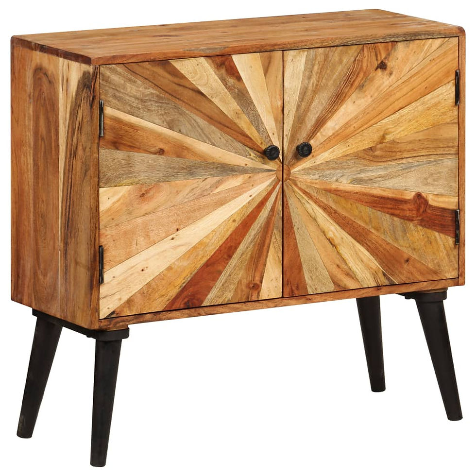 Thumbnail: Mango Wood Sideboard 85x30x75 cm