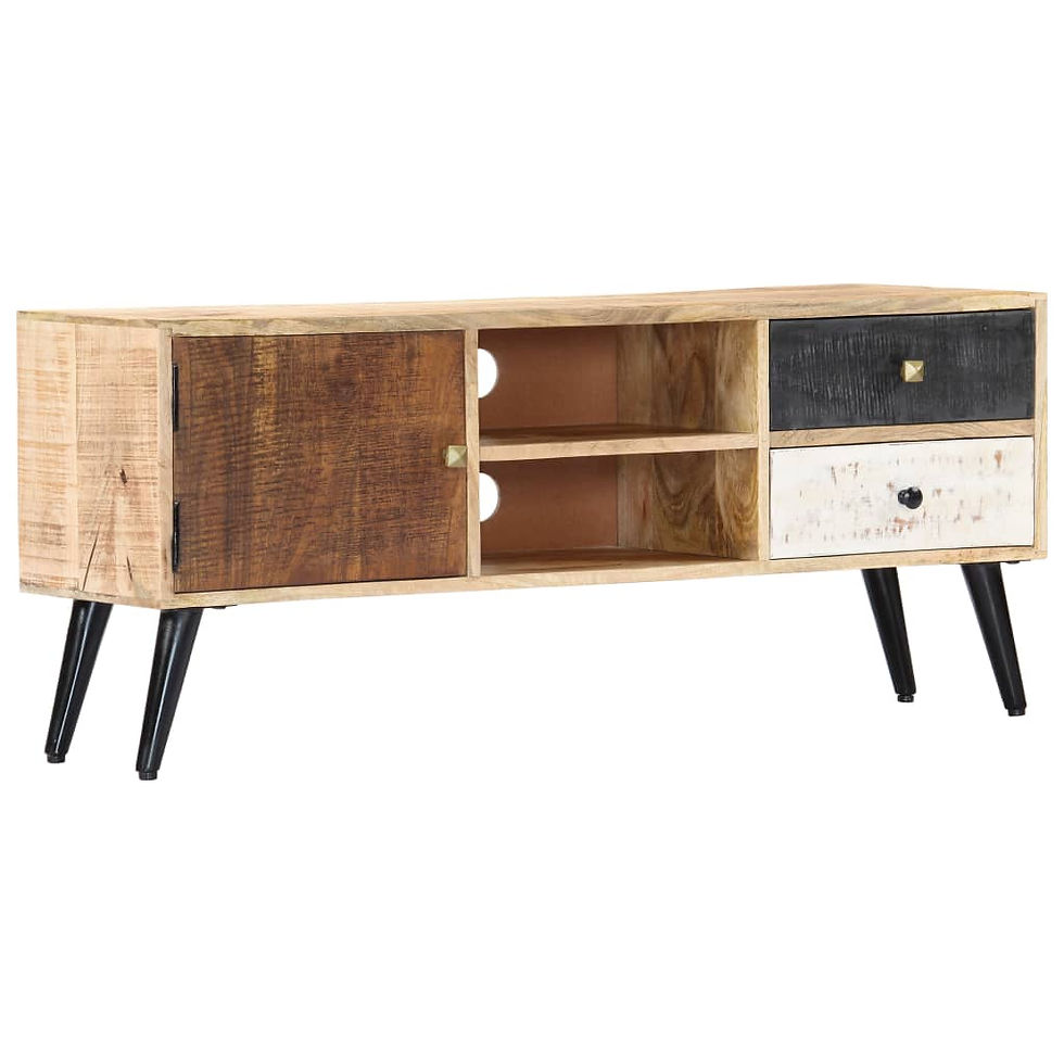 Thumbnail: Mango Wood TV Cabinet 115x30x47 cm