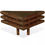 Thumbnail: Bamboo Bedside Tables 2 pcs 60x60x40 cm