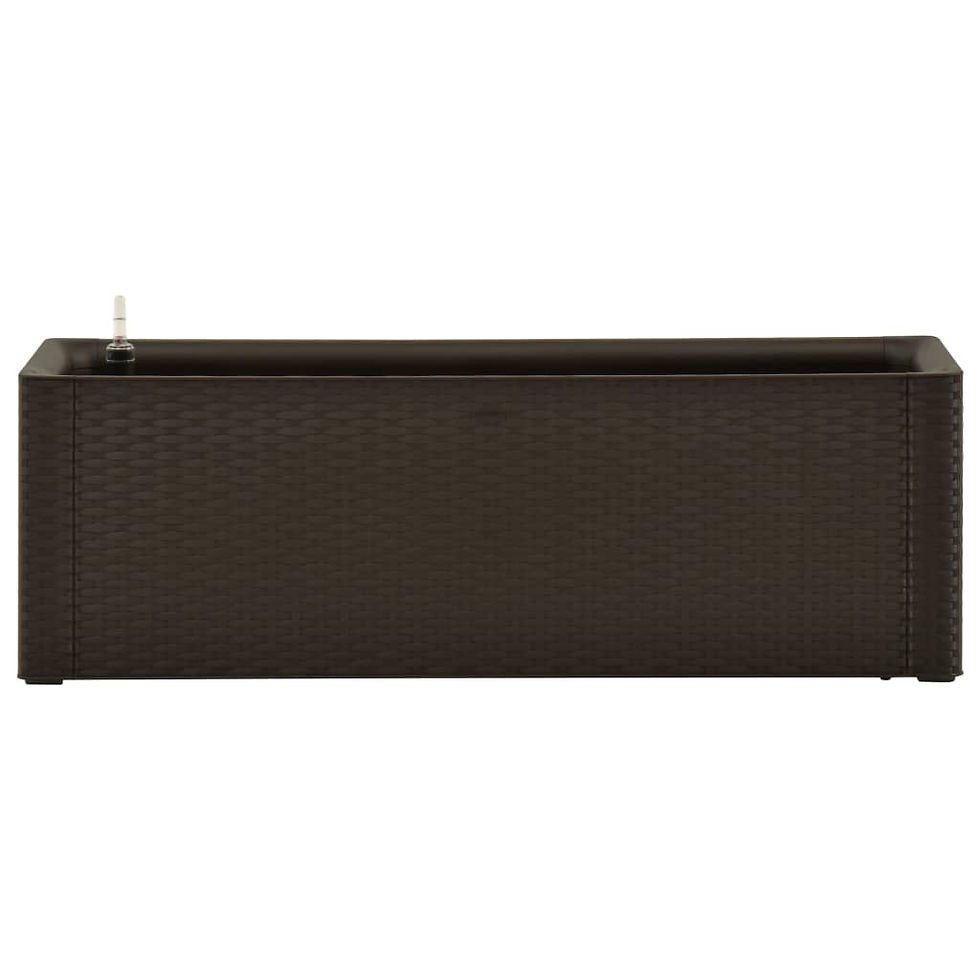 Thumbnail: Garden Raised Bed with Self Watering System Mocha 100x43x33 cm