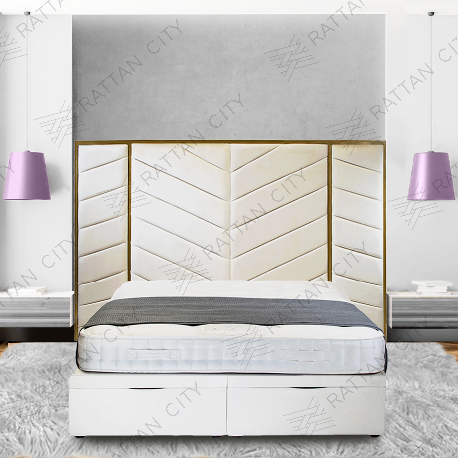 Yokohama Metal Bed Frame