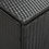 Thumbnail: Garden Storage Box Poly Rattan 180x90x75 cm Black
