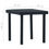 Thumbnail: Poly Rattan Tea Table Black 40x40x40 cm