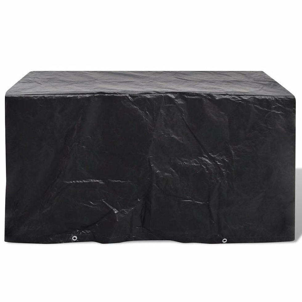 Thumbnail: Outdoor Garden Furniture Cover 8 Eyelets 180 x 70 x 90 cm