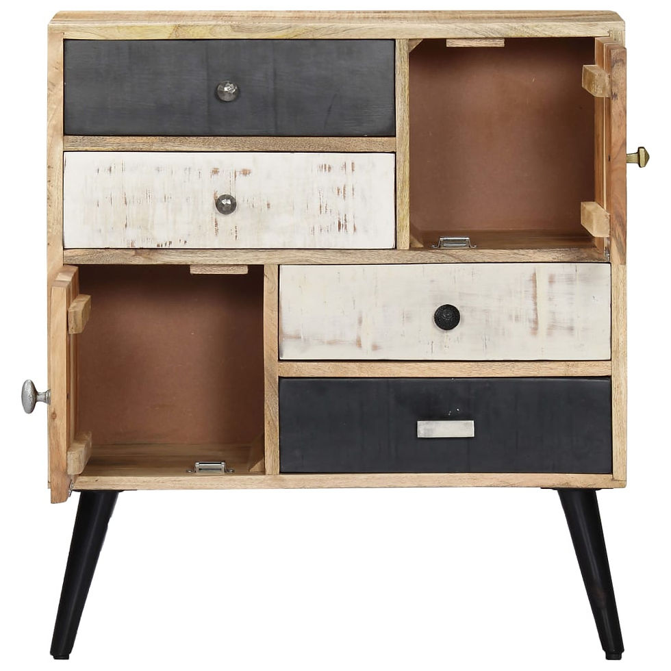 Thumbnail: Mango Wood Sideboard 70x30x78 cm