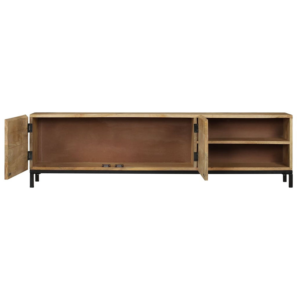 Thumbnail: Mango Wood TV Cabinet 145x30x41 cm