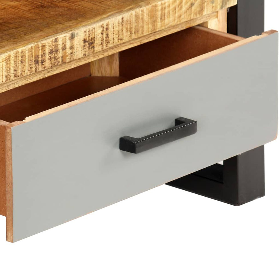 Thumbnail: Mango Wood TV Cabinet 100x30x50 cm