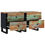 Thumbnail: Bedside Cabinets 2 pcs 40x33x46 cm Solid Wood Reclaimed