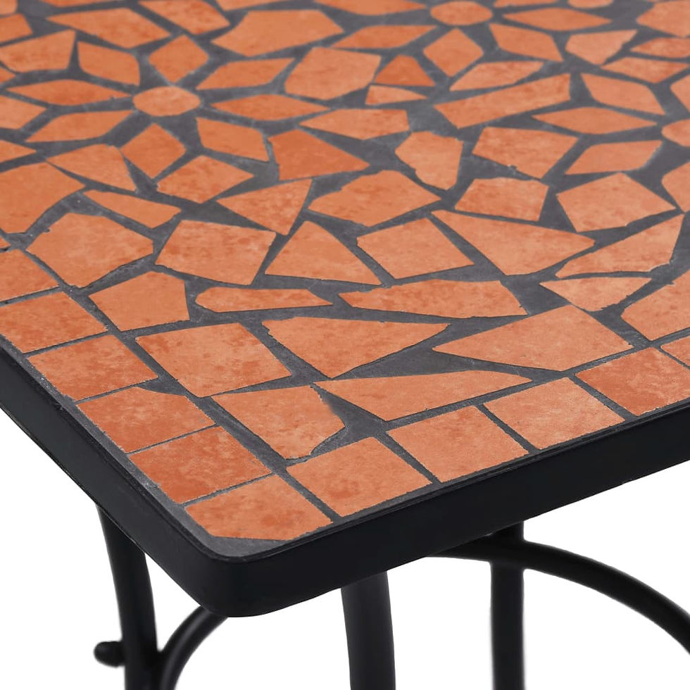 Thumbnail: Ceramic Bistro Table Terracotta