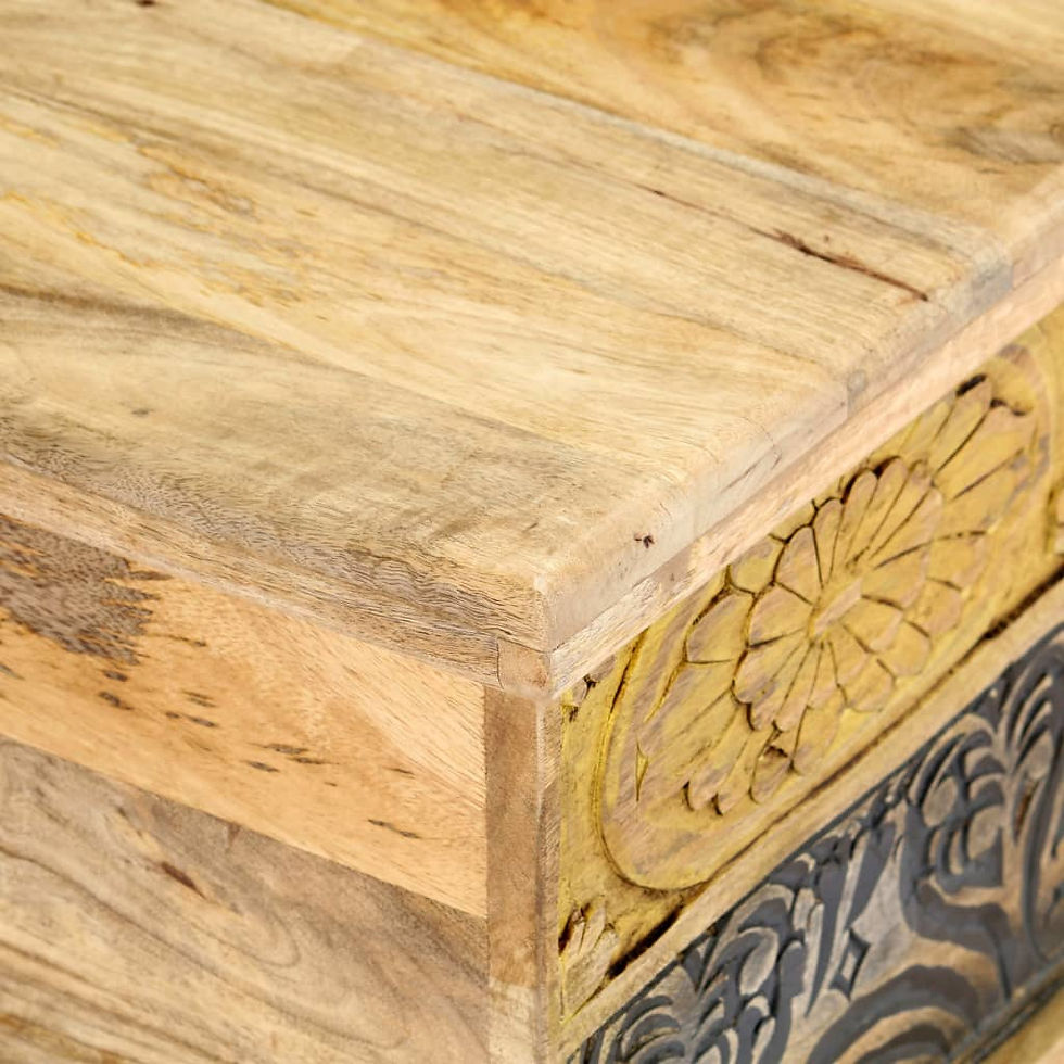 Thumbnail: Coffee Table 100x50x35 cm Solid Mango Wood