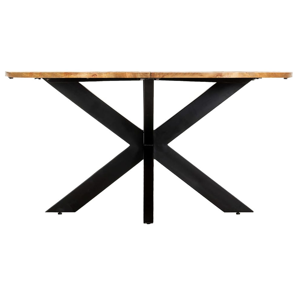 Thumbnail: Mango Wood Dining Table Round 150x76 cm