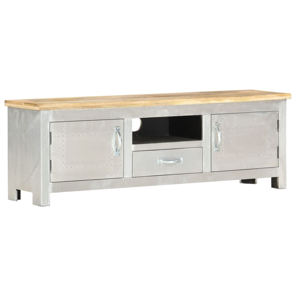 Mango Wood Aviator TV Cabinet 120x30x40 cm
