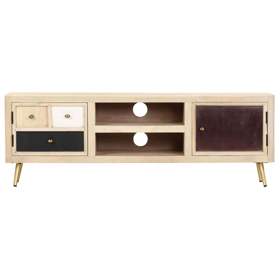 Thumbnail: Mango Wood TV Cabinet 120x30x40 cm