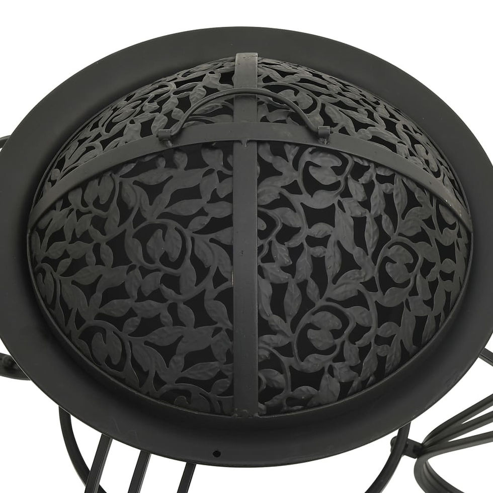 Thumbnail: Fire Pit with Poker 49 cm Steel