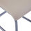 Thumbnail: Faux Leather Cantilever Dining Chair Set 2 Cappuccino