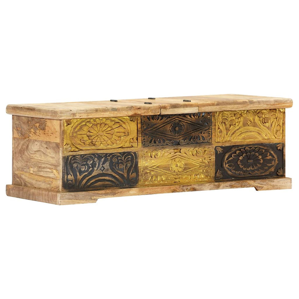 Thumbnail: Coffee Table 100x50x35 cm Solid Mango Wood