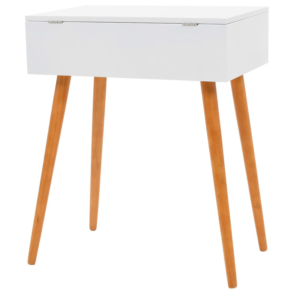 Thumbnail: MDF Dressing Table with Mirror 60x40x75 cm