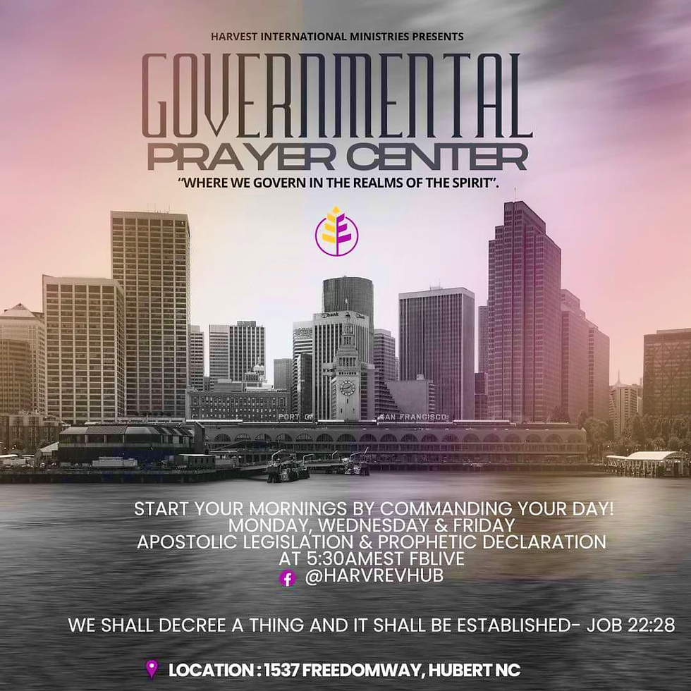 Governmental Prayer Broadcast: Apostolic Legislation and Prophetic Declaration