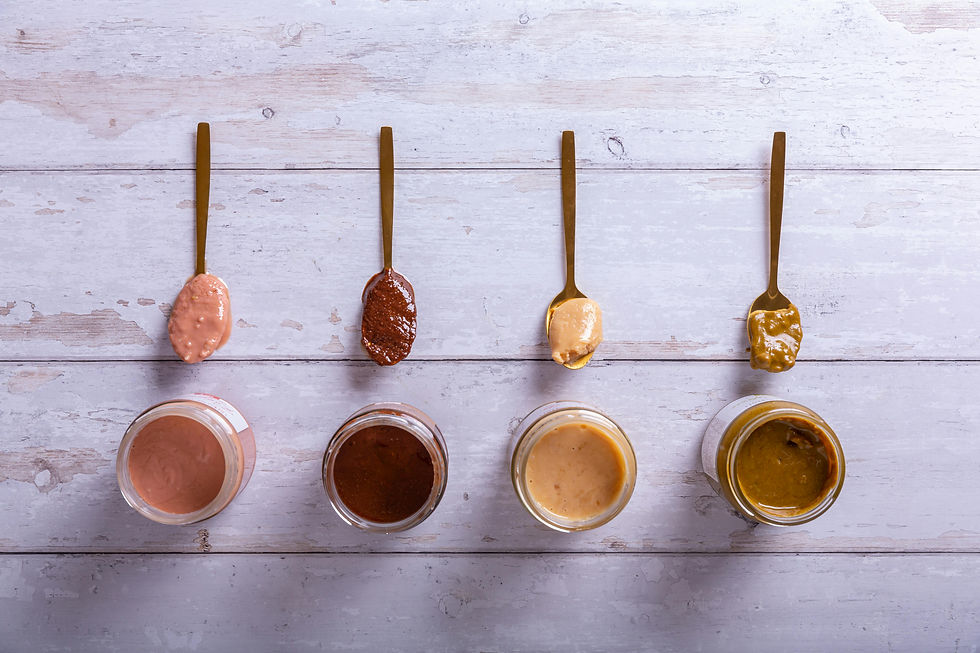 Natural vs regular peanut butter comparison