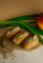 Brioche sardine algues et pomme