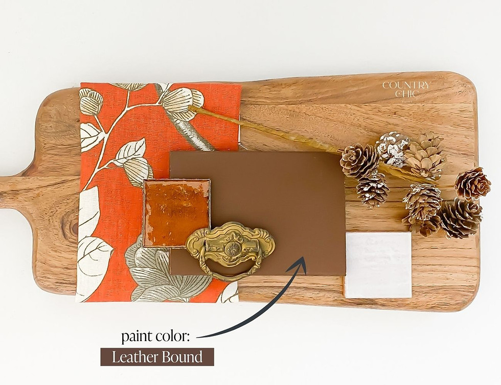Thumbnail: Country Chic Leather Bound