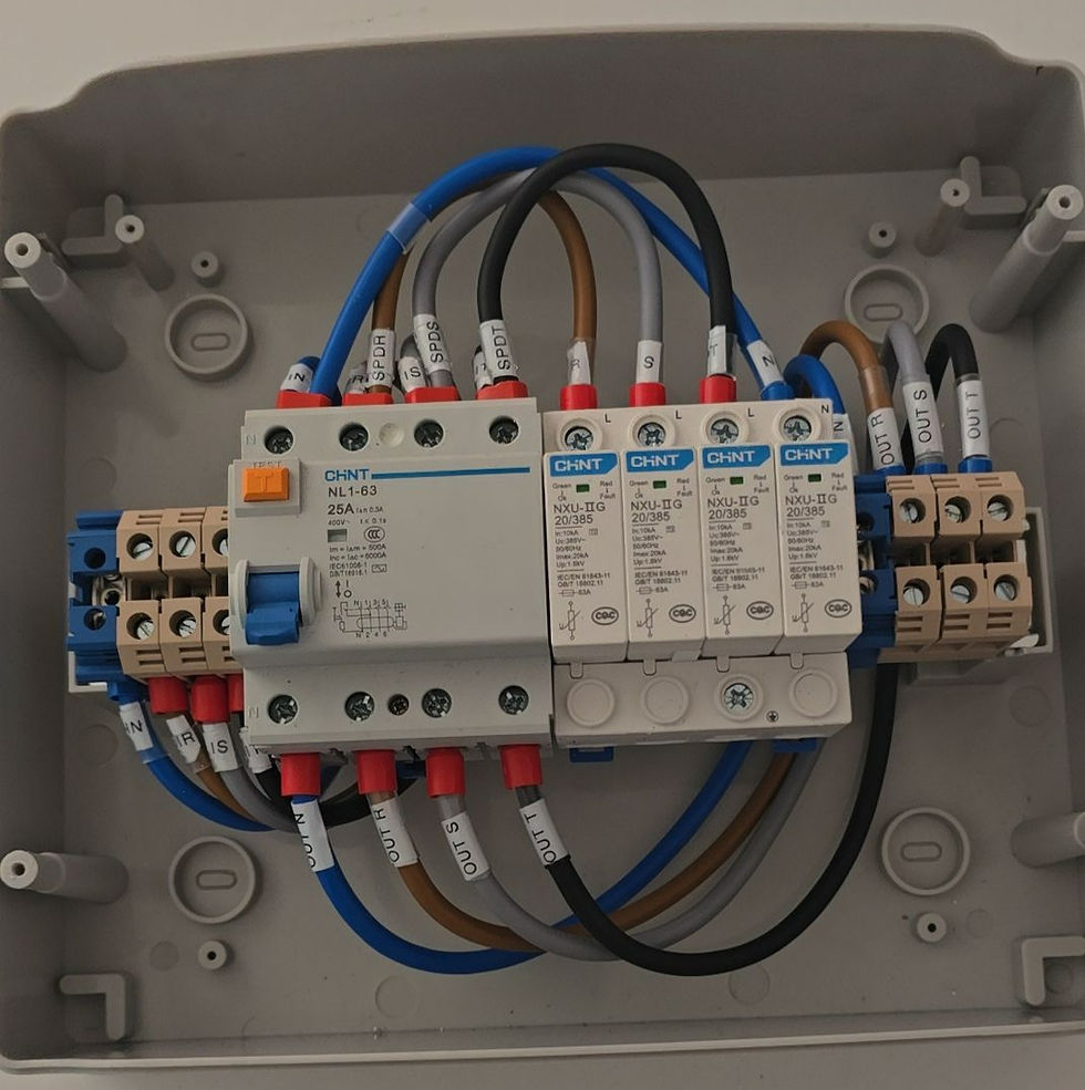 Miniatura: Quadri AC/DC per impianti fotovoltaici fino a 11,00 kwp trifase
