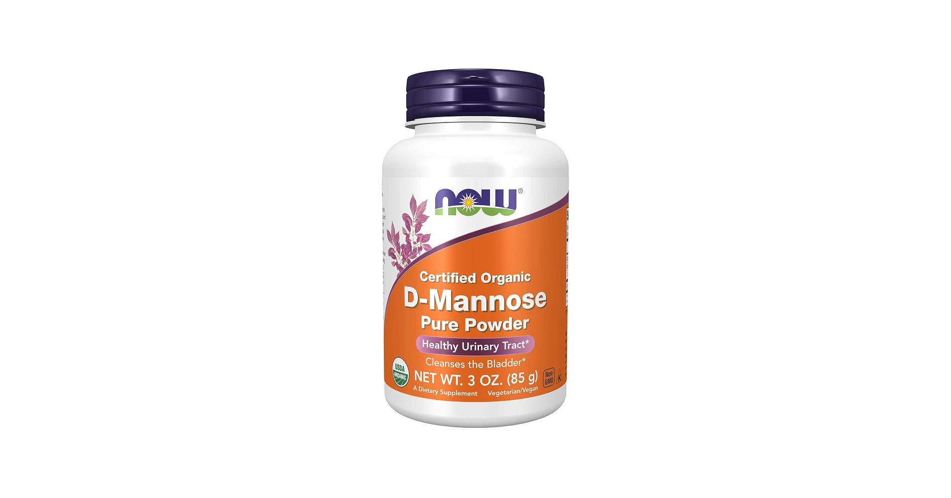 NOW D-Mannose Pure Powder 3 oz at World Foods Market