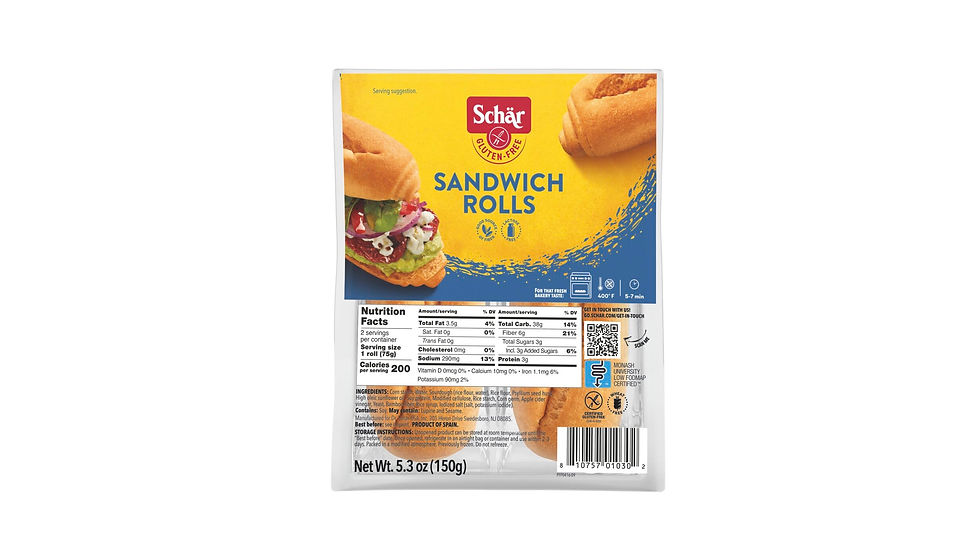 Schar Sandwich Rolls