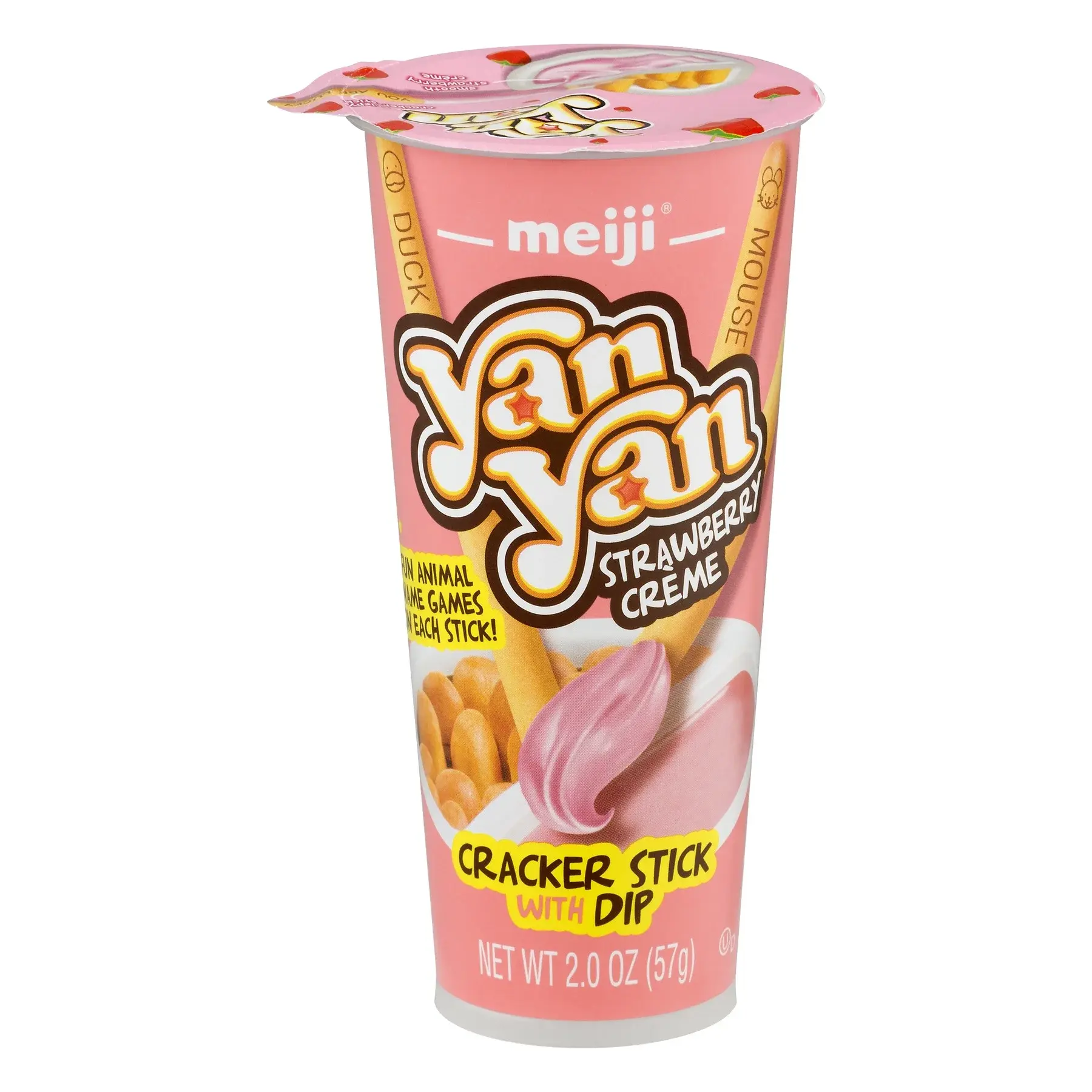 Meiji Yan Yan Strawberry Creme at World Foods Market