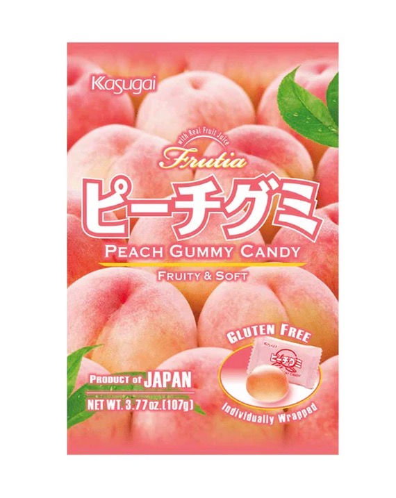Kasugai Frutia Peach Gummy at World Foods Market