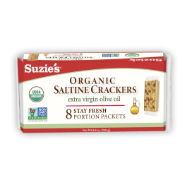 Suzie’s Organic Saltine Crackers at World Foods Market