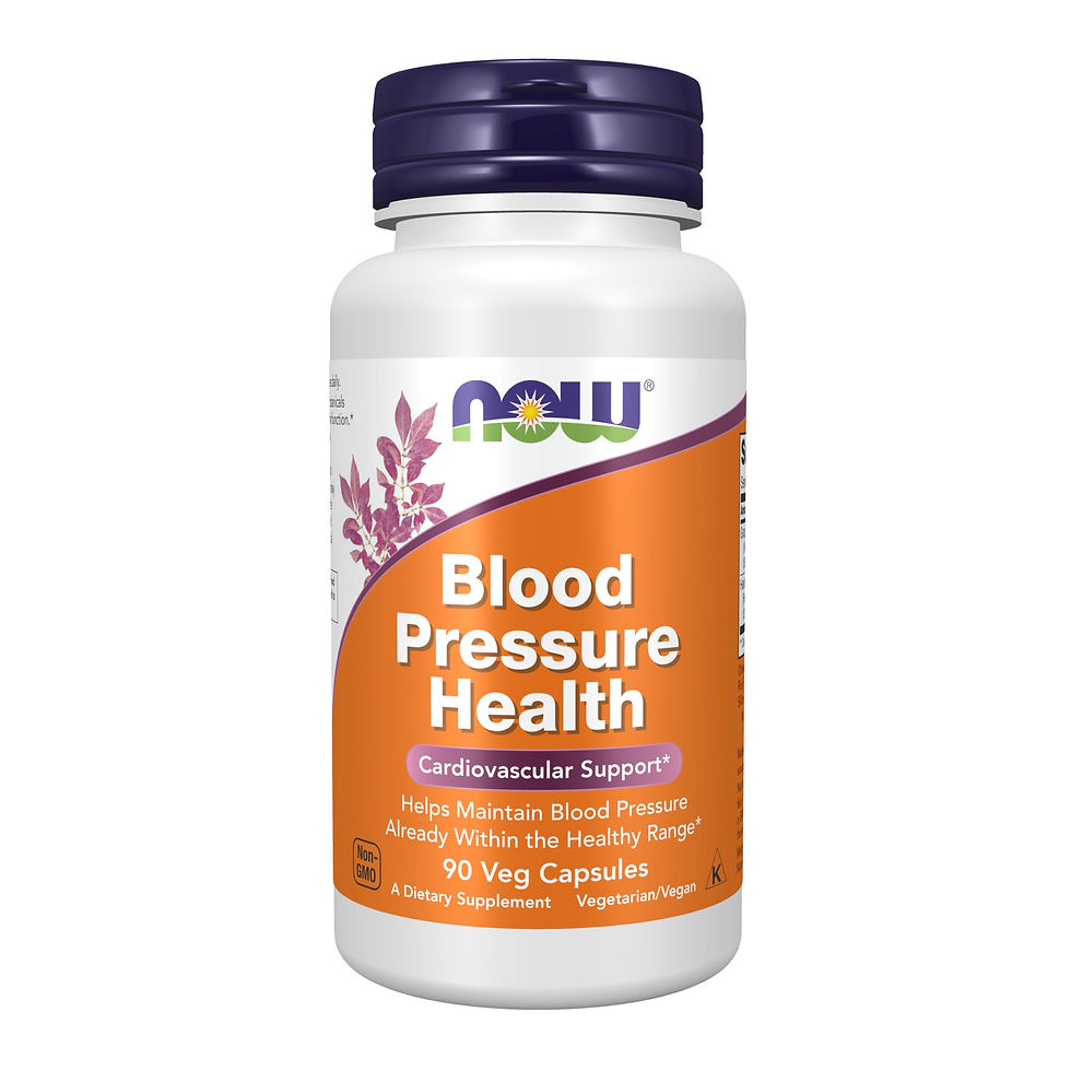 Thumbnail: NOW Blood Pressure Health 90 Veg Caps