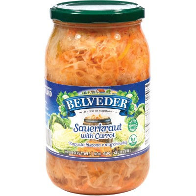 Beleveder Sauerkraut with Carrot at World Foods Market
