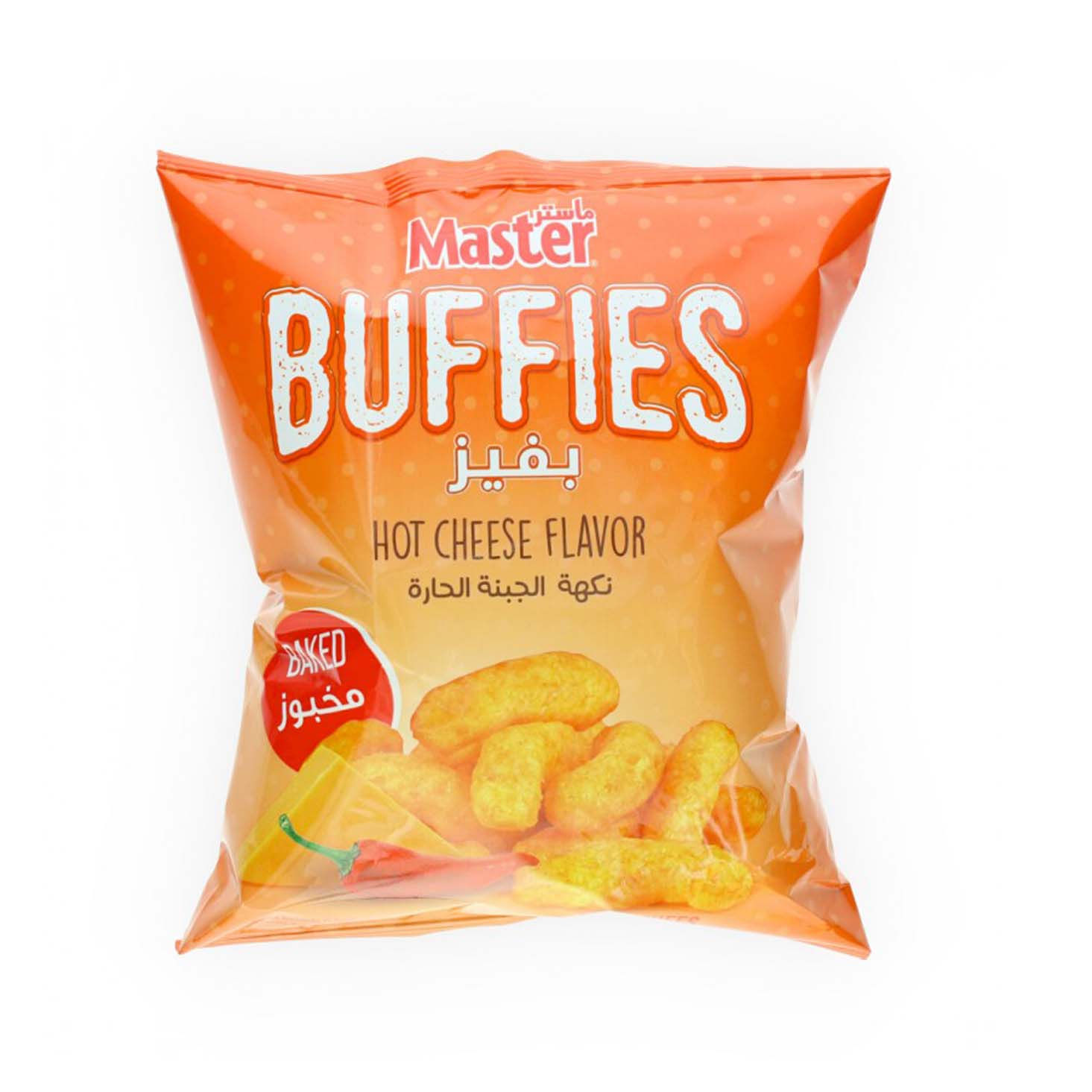 Buffies Hot Cheese Corn Puffs at World Foods Market