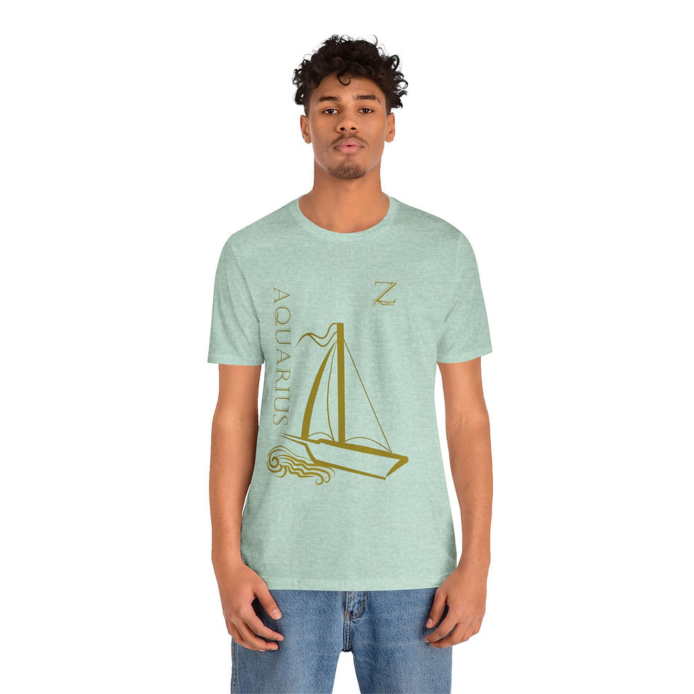 Thumbnail: Aquarius Gold t-shirt