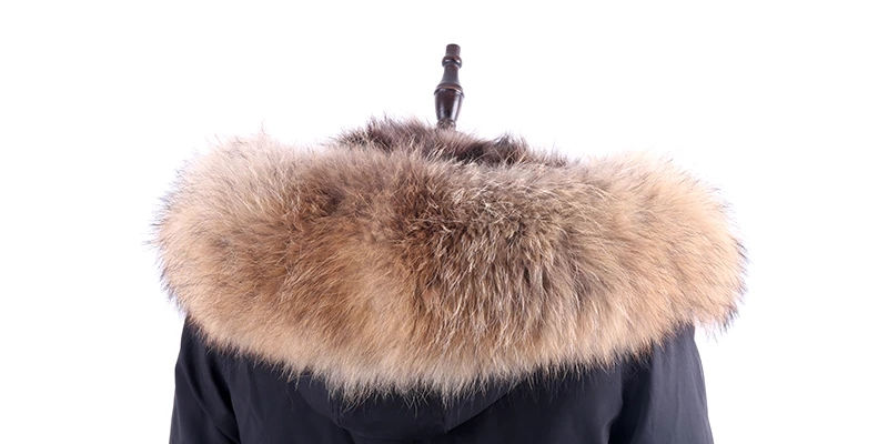 Thumbnail: Men’s Winter Faux Fur Parka Jacket with Detachable Warm Lining