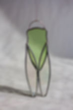 Cigale en verre