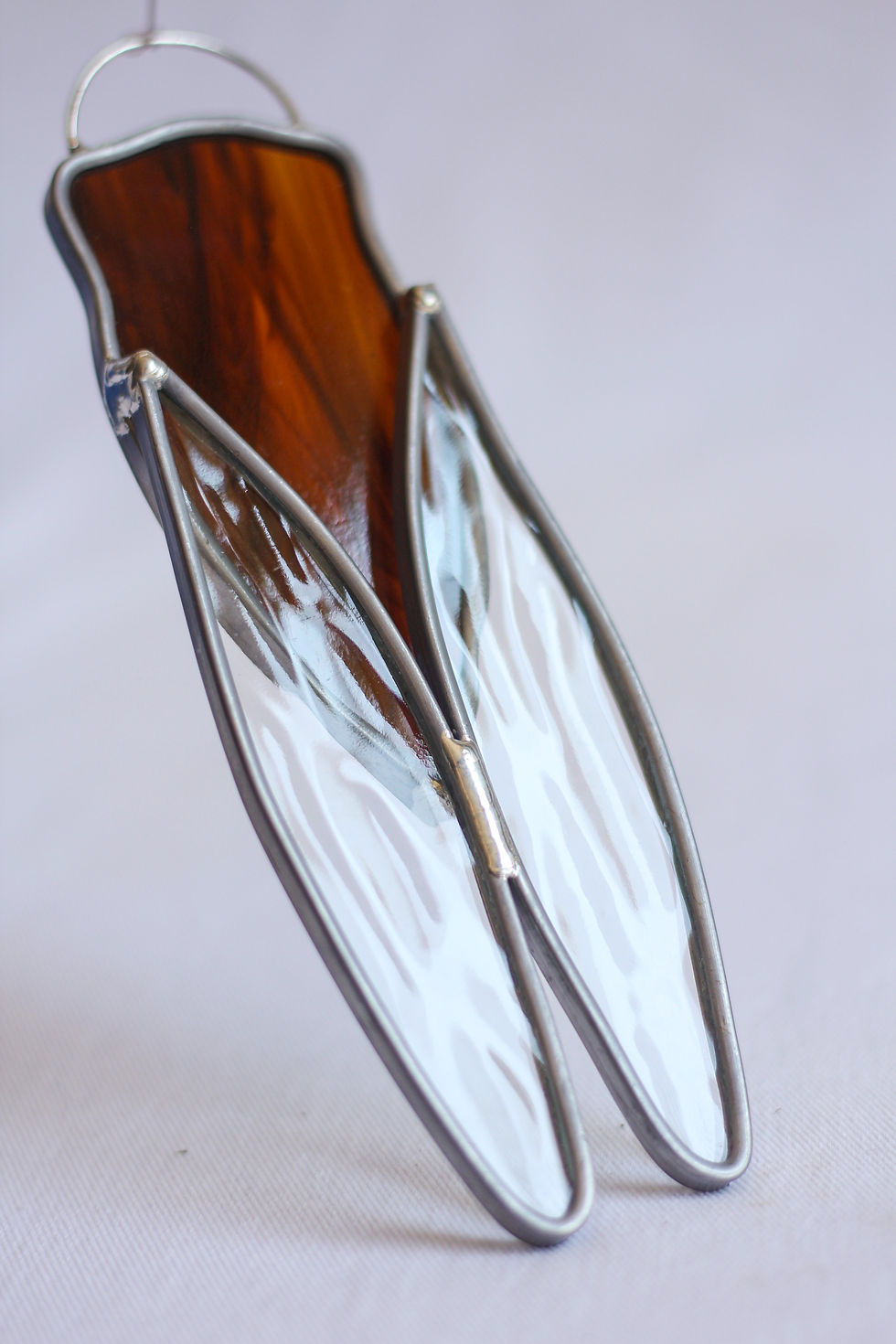 Miniature : Cigale en verre